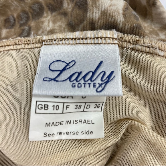 Gottex brown snake print one piece swimsuit - Picture 7 of 7